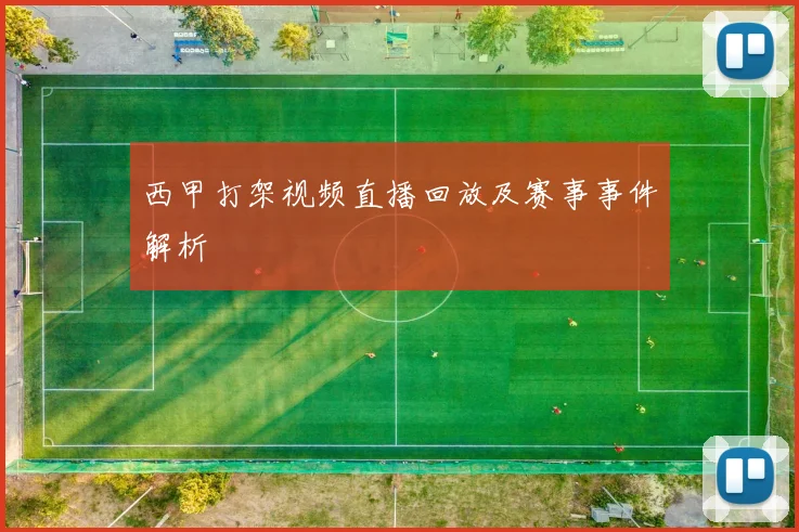 西甲打架视频直播回放及赛事事件解析